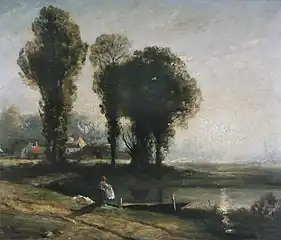 Bord de Scarpe (1860) im Besitz des Musée des Beaux-Arts d’Arras