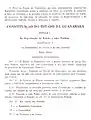 Seite 1 der Verfassung