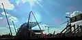 Stadionbaustelle im September 2013