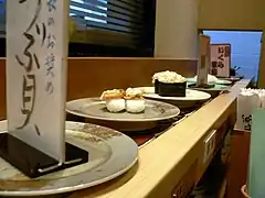 ein Sushi-Conveyor