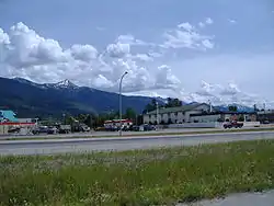 Valemount von Highway 5 aus gesehen