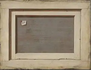 Rückseite eines Gemäldes (Cornelis Gijsbrechts)