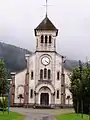 Kirche im Ortsteil Travexin