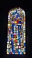 Glasfenster der Kirche von Cornol (Schweiz)
