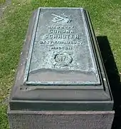 Grabstätte der Schröterin auf dem Ilmenauer Friedhof
