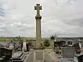 Kreuz auf dem Dorffriedhof