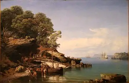 Vincent Courdouan,Seestück (1848)