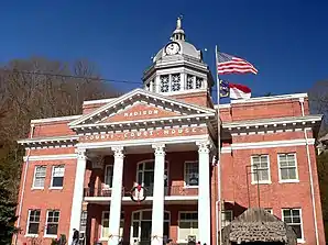 Madison County Courthouse, gelistet im NRHP mit der Nr. 79001732