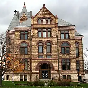 Winona County Courthouse, gelistet im NRHP Nr. 70000313