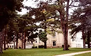 Crawford County Courthouse in Prarie du Chien, gelistet im NRHP