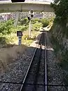 Zahnstangenabschnitt bei Catanzaro Pratica