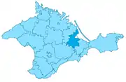 Rajon Sowjetskyj in der Ukraine