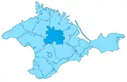 Rajon Krasnohwardijske in der Ukraine