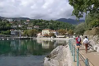 Promenadekurz vor Lovran