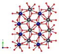 mit Blickrichtung parallel zur c-Achse