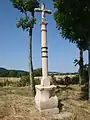 eines der zahlreichen Flurkreuze in der Gemeinde