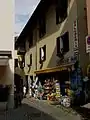 Einkaufsgasse in Crone
