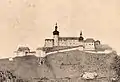 Burg Čabraď (Csabrag), 1622 an Peter Kohary verliehen