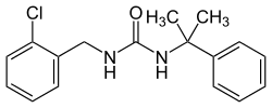 Strukturformel von Cumyluron