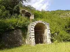 Eingang zum Haupttunnel
