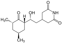 Struktur von Cycloheximid