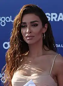 Eleni Foureira beim Eurovision Song Contest (2018)