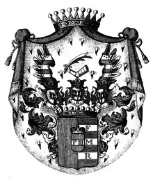 Wappen der Reichsgrafen Czernin von und zu Chudenitz