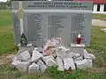 Denkmal für die ermordeten polnischen Priester durch Kämpfer der UPA