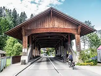 Dörflibrücke (gebaut 1984) über den Röthenbach