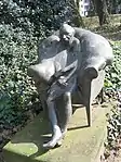 Alte Frau im Sessel (1973/1981),Park des Palais SpeeDüsseldorf