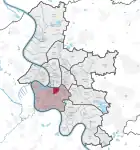 Lage im Stadtgebiet