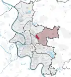 Lage im Stadtgebiet