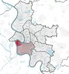 Lage im Stadtgebiet