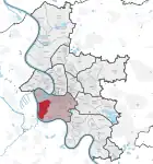Lage im Stadtgebiet