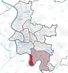 Lage im Stadtgebiet