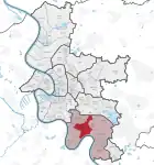 Lage im Stadtgebiet