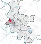 Lage im Stadtgebiet
