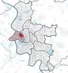 Lage im Stadtgebiet