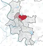 Lage im Stadtgebiet