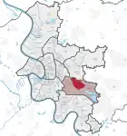 Lage im Stadtgebiet