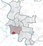 Lage im Stadtgebiet