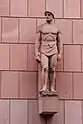 Skulptur am Walzstahlhaus