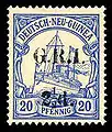 Britische Besatzungsausgabe (Neuguinea, 1915)