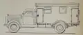 LC-Koffer auf Daimler-Benz Lgf 3000.