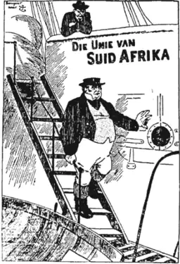 Dropping the Pilot von D. C. Boonzaier aus dem Jahr 1924