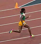 Marie-Josée Ta LouRang drei in 22,56 s