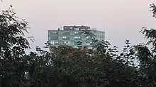 DAS SILO fotografiert vom Schwarzenberg in Heimfeld