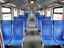 Innenraum der Baureihe 425
