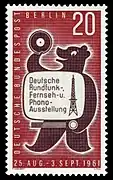 Auf einer Briefmarke
