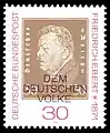 Briefmarken-Jahrgang 1971 der Deutschen Bundespost